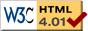 html401 valid logo